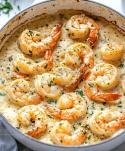 Delicious Garlic Shrimp Gratin Recipe