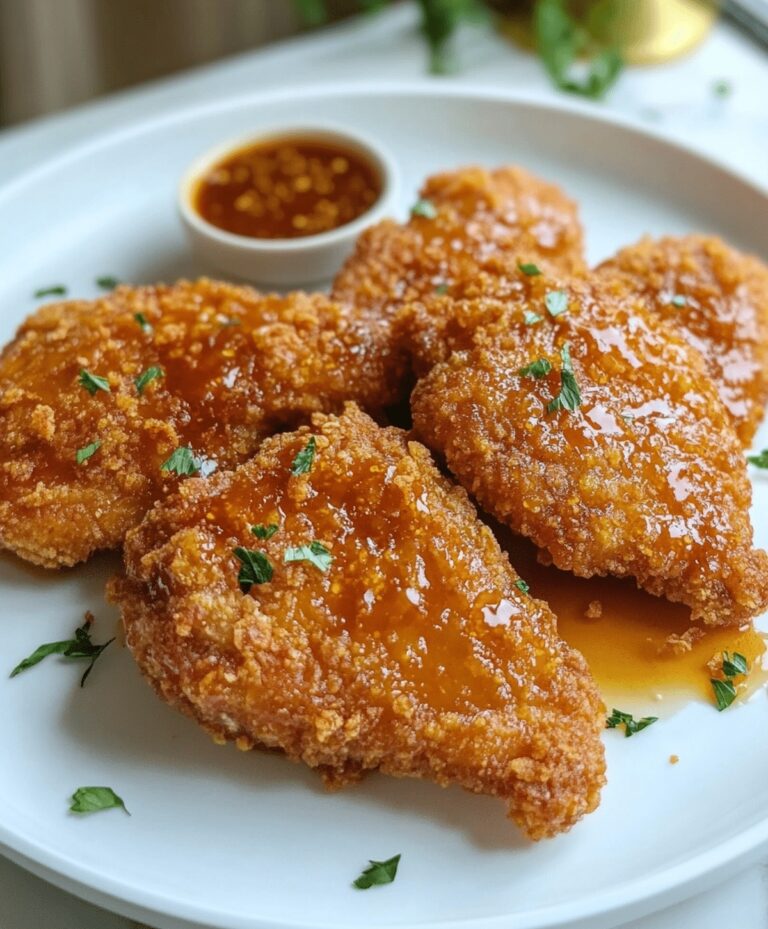 Baked Crunchy Hot Honey Chicken Recipe