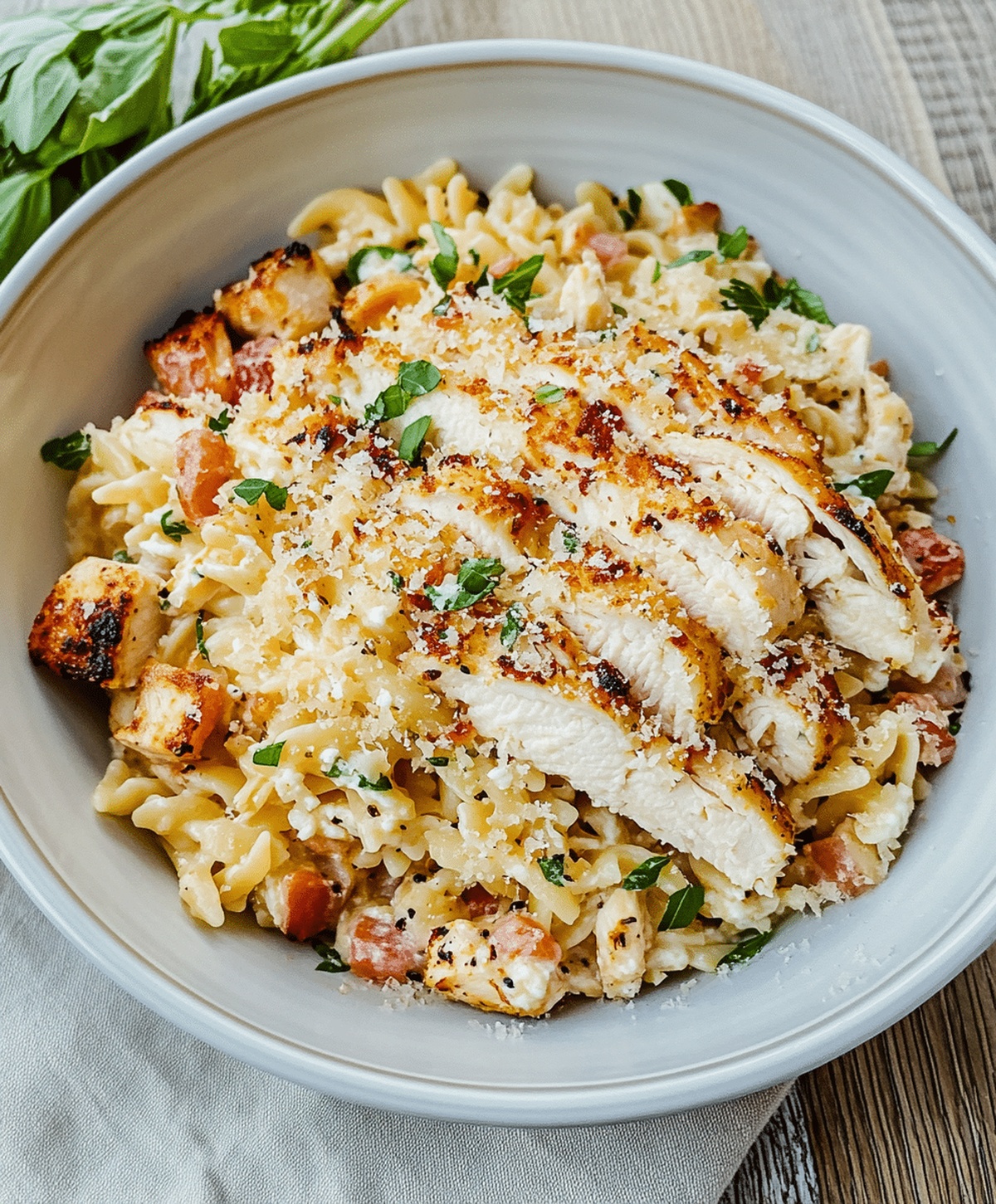 Creamy Ricotta Chicken Pasta Recipe