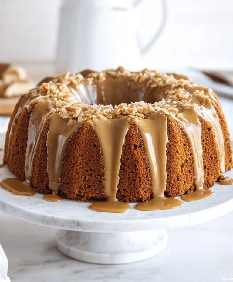 Brown Sugar Carmel Pound Cake Recipe
