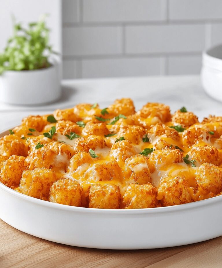 Cheesy Tater Tot Casserole Recipe