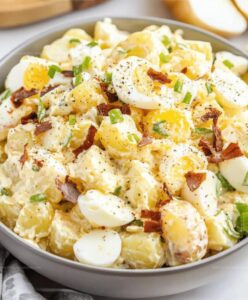 Easy Potato Salad With Eggs Recipe