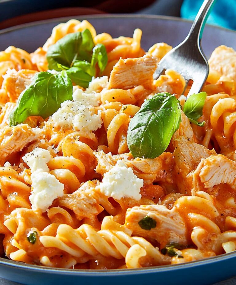 Quick Buffalo Chicken Pasta Recipe
