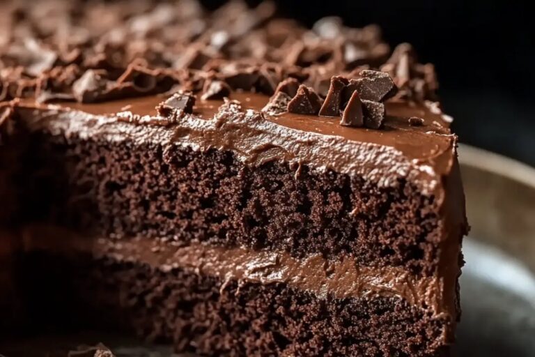 Chocolate Buttermilk Cake Recipe