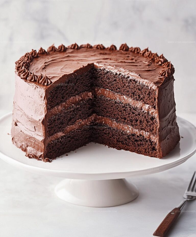 Triple Chocolate Cake Recipe