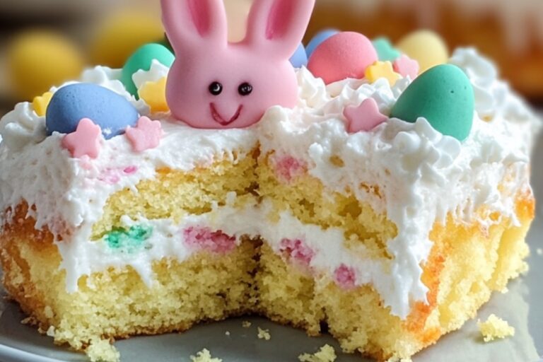 Easter Bunny Poke Cake Recipe