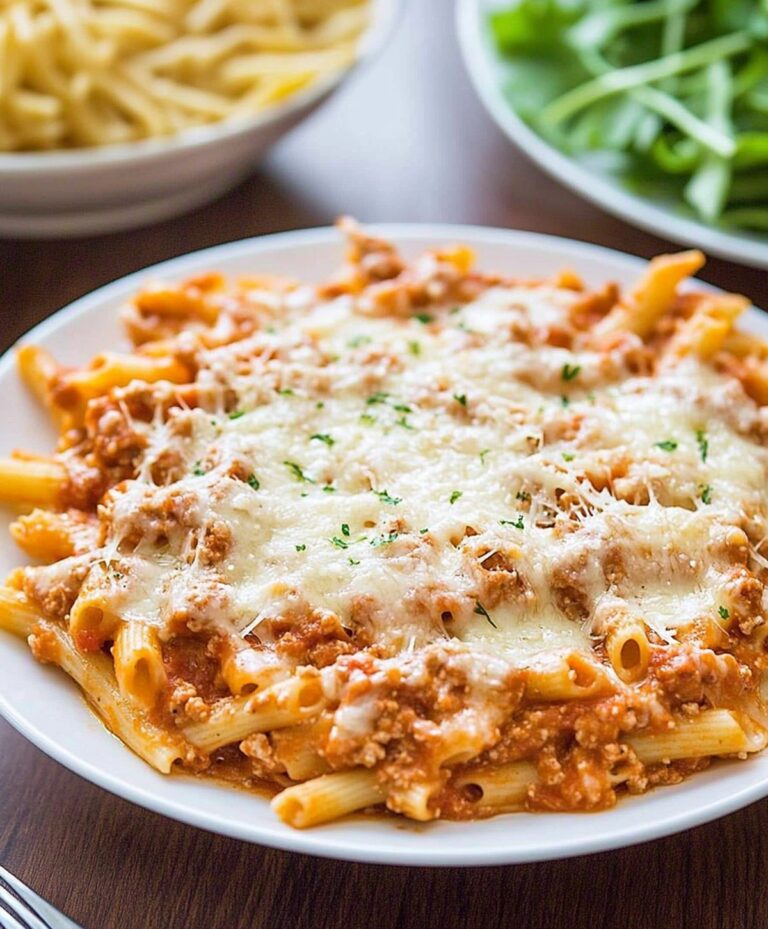 Creamy Olive Garden Five Cheese Ziti Al Forno Recipe