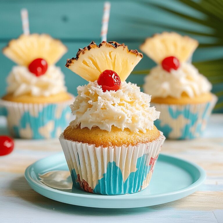 Pina Colada Cupcakes Recipe