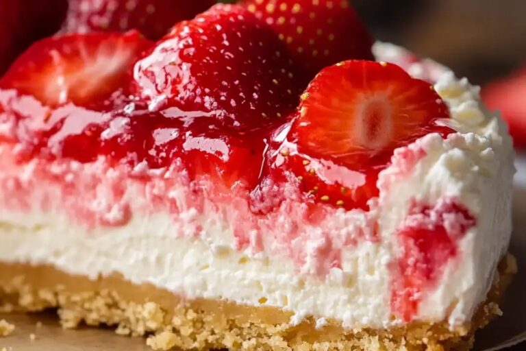 Strawberry Shortcake Cheesecake Recipe