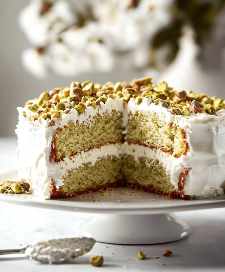 Easy Pistachio Cake Recipe
