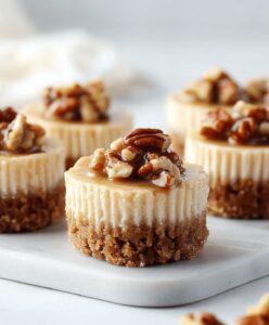 Mini Pecan Pie Cheesecakes Recipe