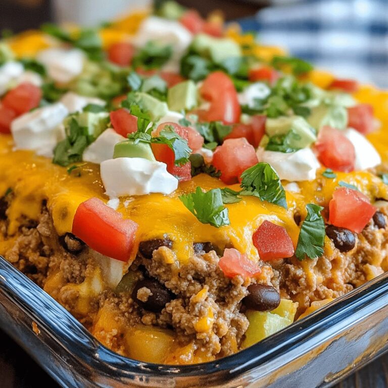 Easy Taco Casserole Recipe