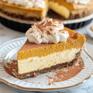 Creamy Pumpkin Pie Cheesecake Recipe