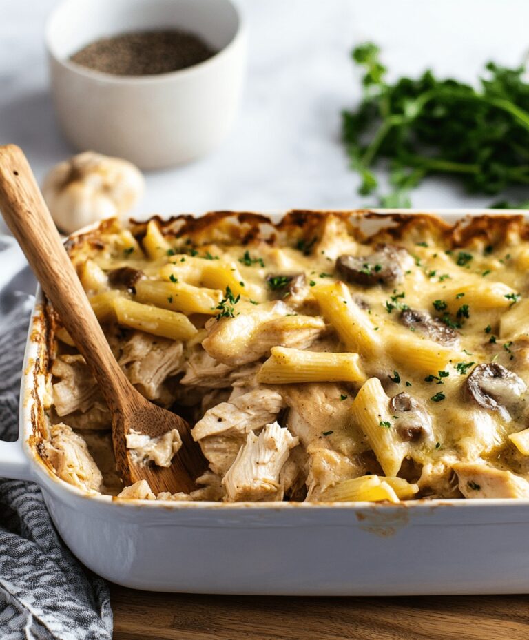 Chicken Marsala Casserole Recipe