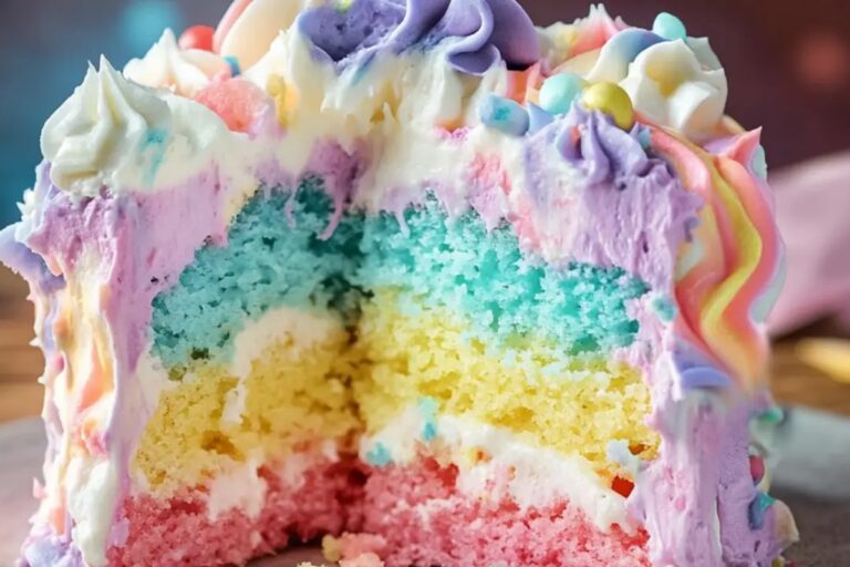 Unicorn Poke Cake Recipe