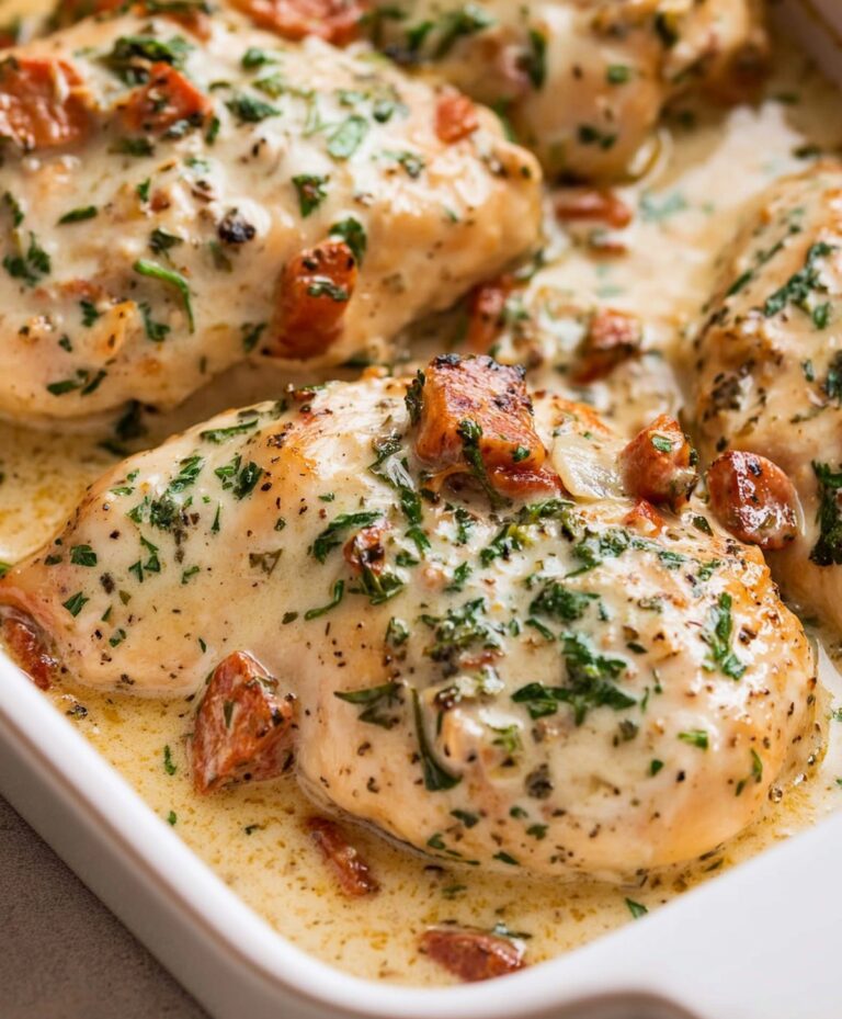 Crispy Tuscan Chicken Recipe
