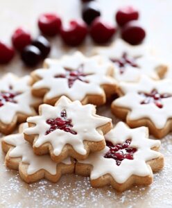 Cherry Almond Linzer Cookies Recipe