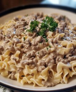 Delicious Hamburger Stroganoff Recipe