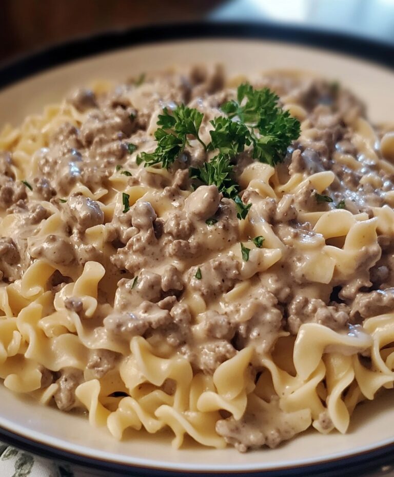 Delicious Hamburger Stroganoff Recipe