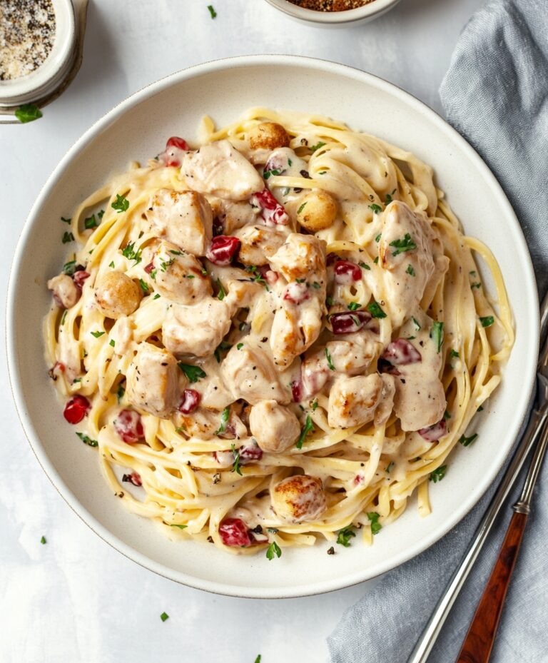 Indulgent Chicken Carbonara Recipe
