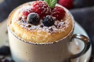 Easy Cottage Cheese Mug Cake Recipe