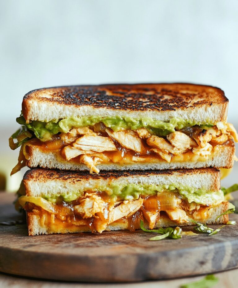 Chicken Avocado Melt Sandwich Recipe