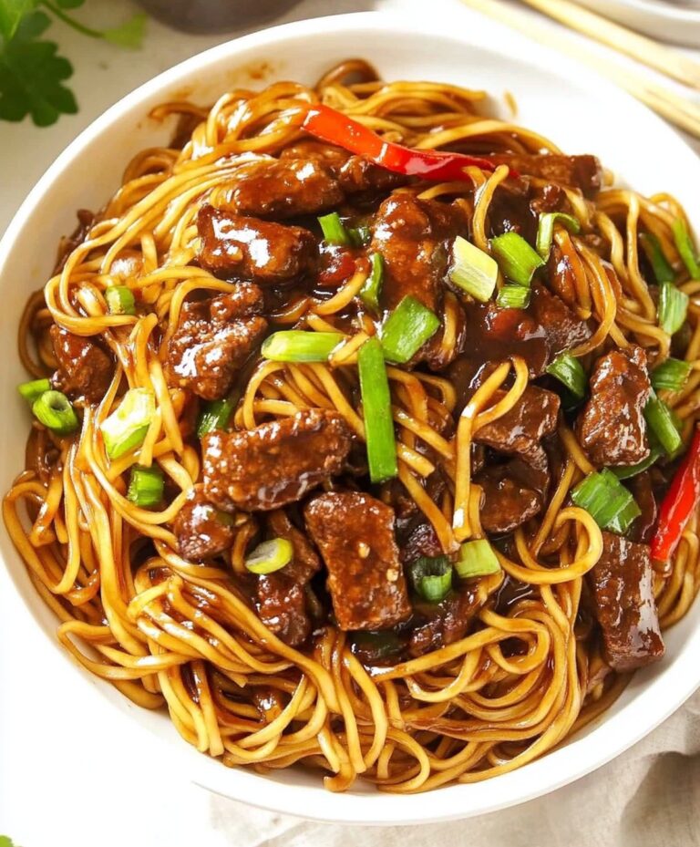 Quick Beef Stir Fry With Noodles And Tangy Sauce Recipe