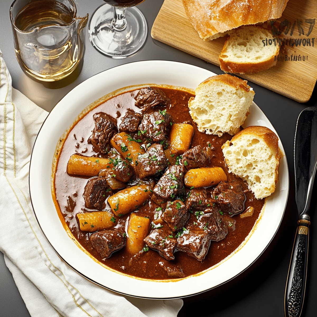 Anthony Bourdains Beef Bourguignon Recipe