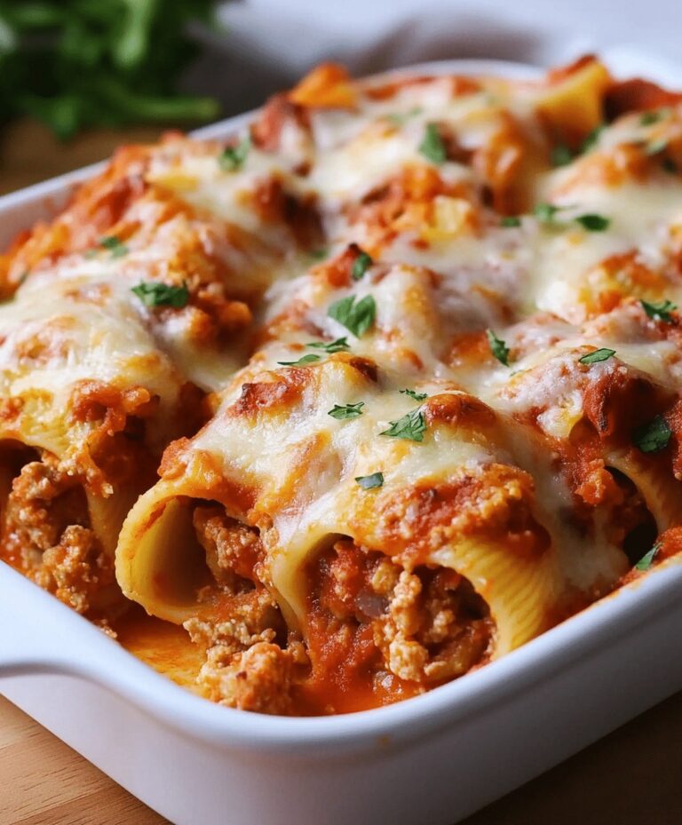 Baked Stuffed Shells Recipe