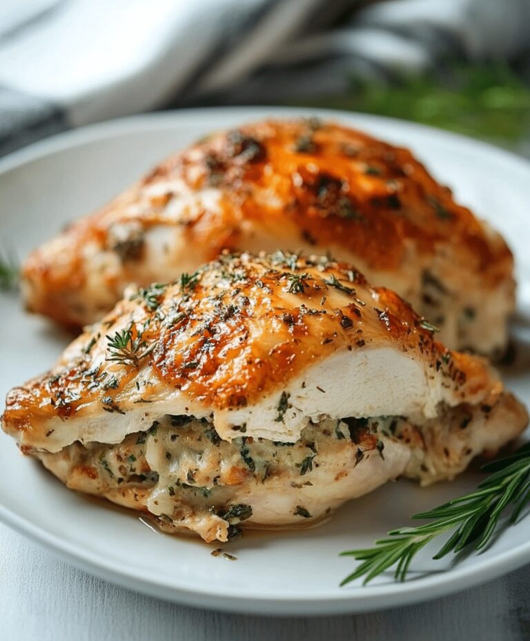 Juicy Stuffed Chicken Recipe