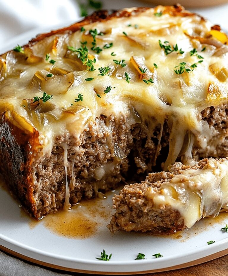 French Onion Meatloaf Recipe