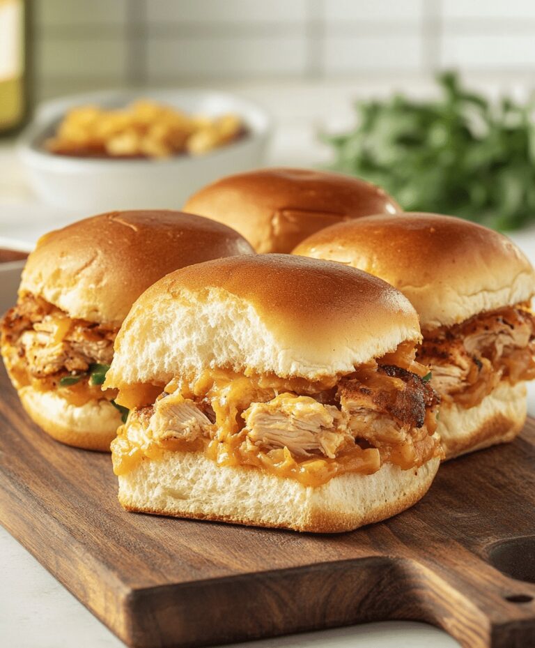 Quick Crack Chicken Sliders Recipe