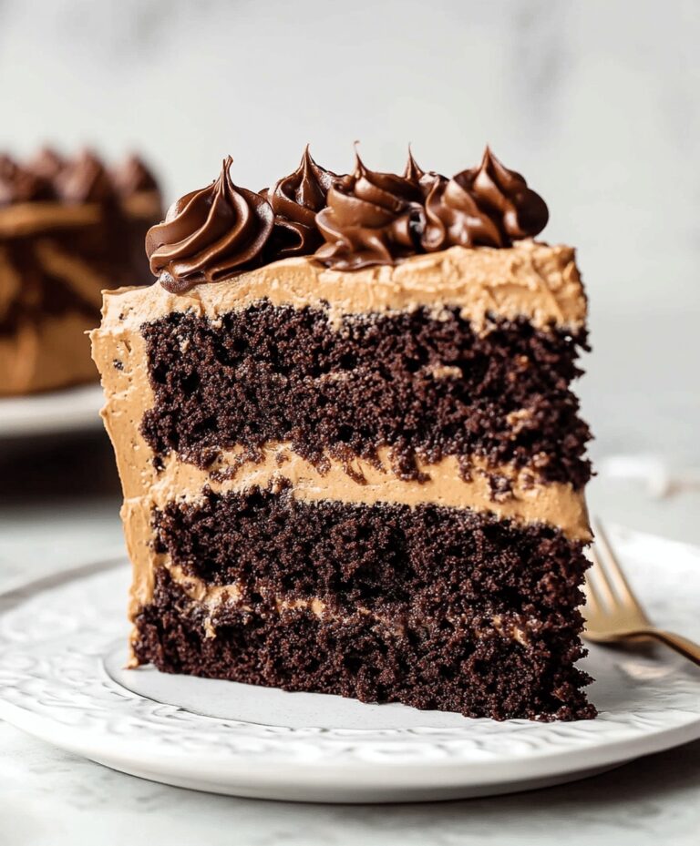 Chocolate Peanut Butter Cake Recipe