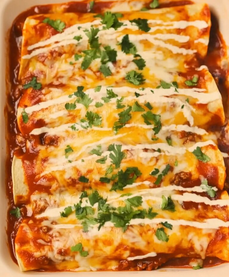 Best Ground Beef Enchiladas Recipe