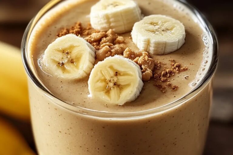 Peanut Butter Banana Smoothie Recipe