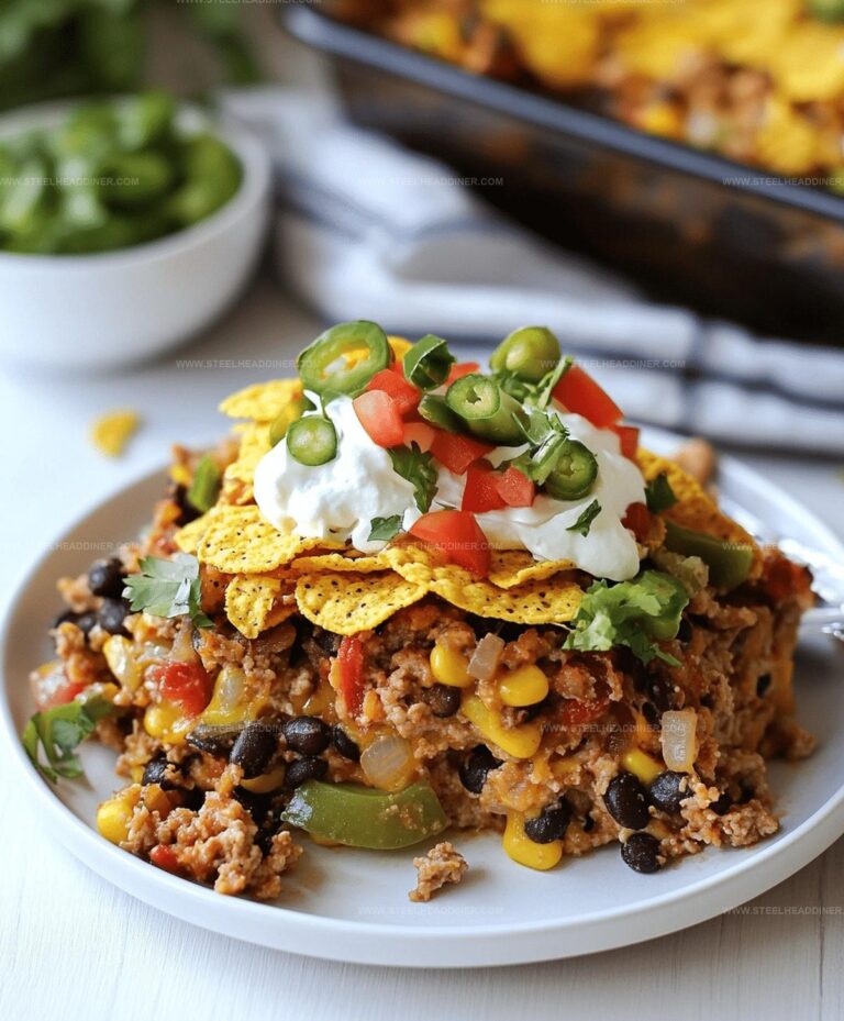 Easy Taco Casserole With Fritos Recipe
