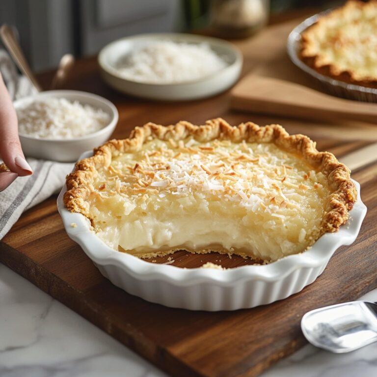 Creamy Coconut Pie Recipe