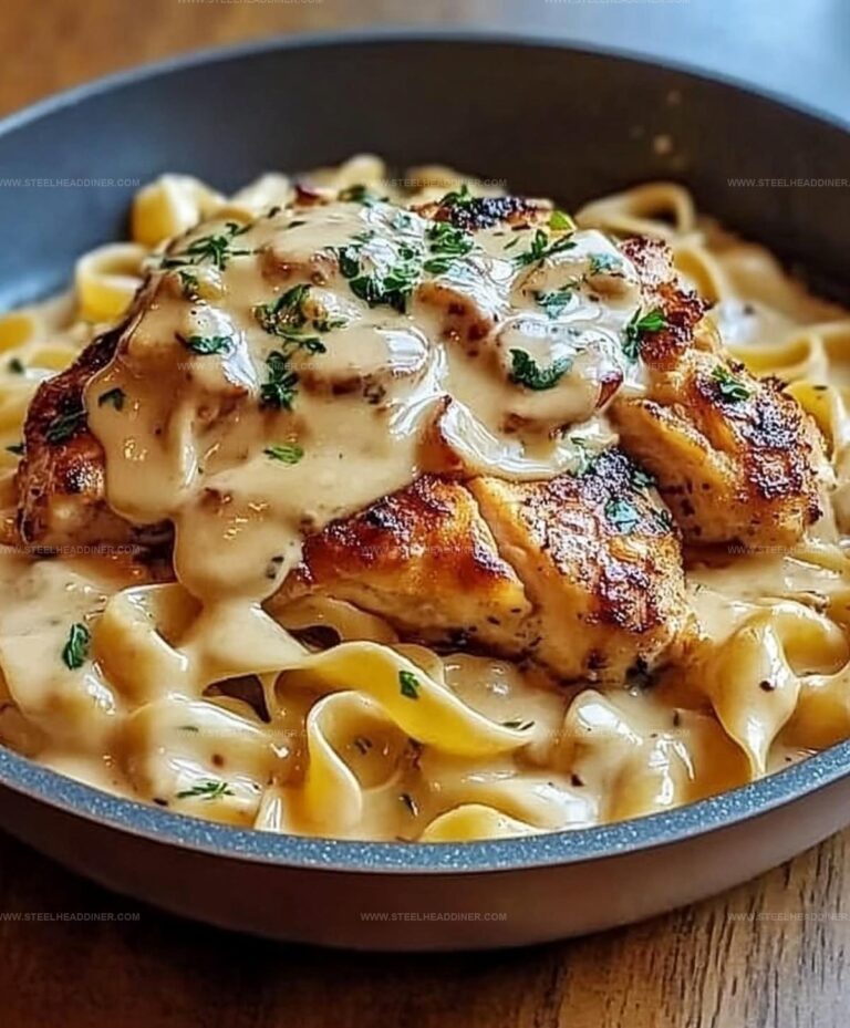 Effortless One-Pan Chicken With Creamy Buttered Noodles Recipe