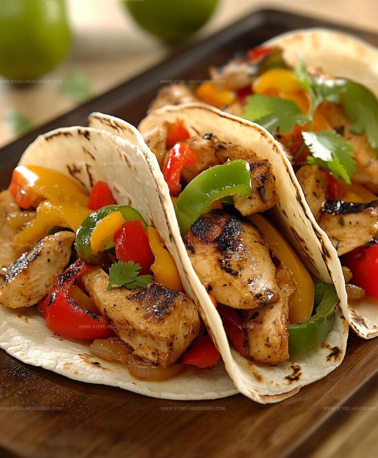 Sizzling Chicken Fajitas Recipe