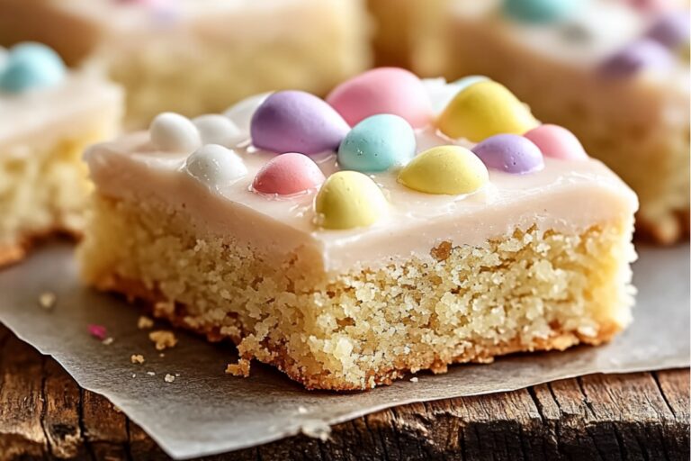 Easter Egg Sugar Cookie Bars Recipe