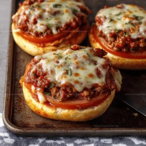 Pizza Burgers Recipe