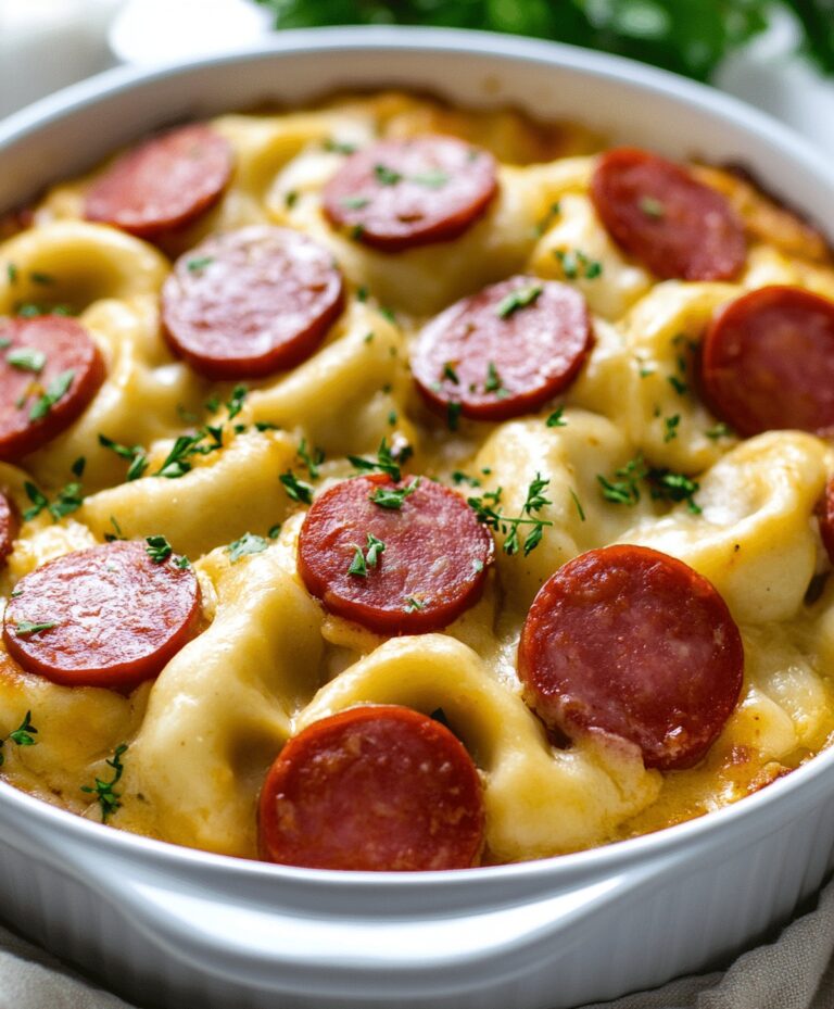 Crockpot Pierogi Casserole With Kielbasa Recipe