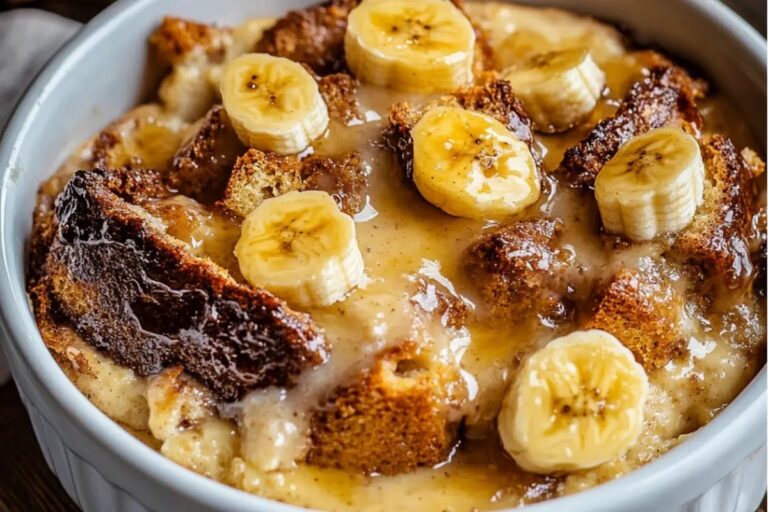 Banana Bread Pudding Recipe
