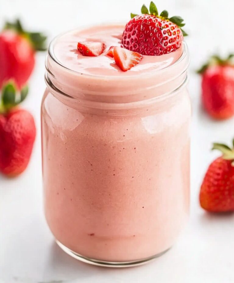 Fat Burning Strawberry Smoothie Recipe