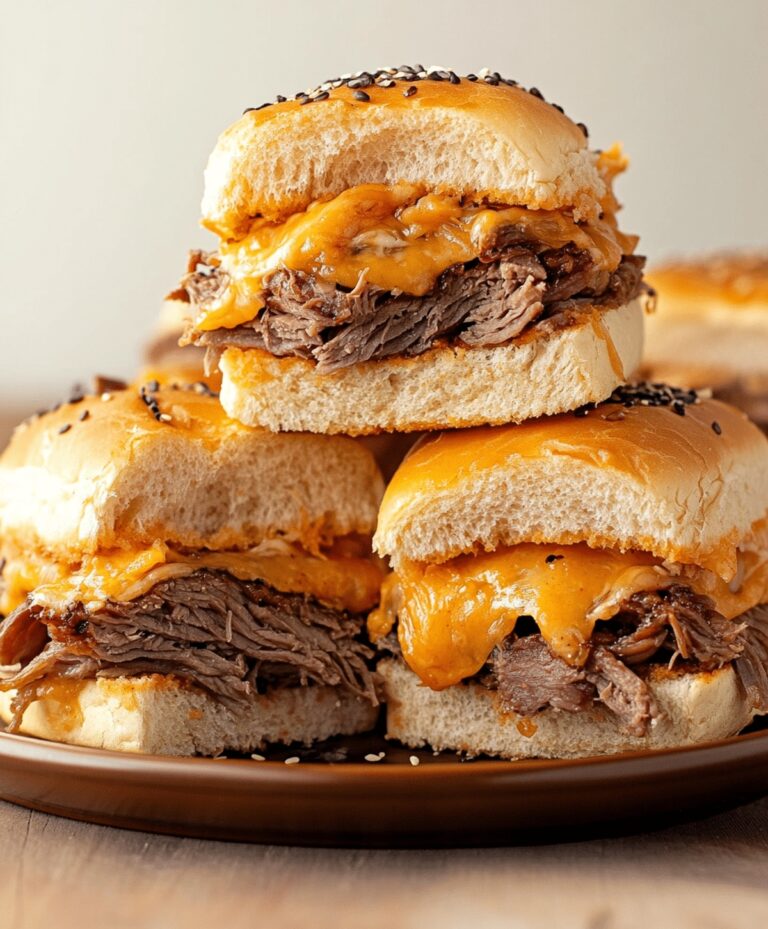 Mouthwatering Roast Beef And Cheddar Sliders Recipe