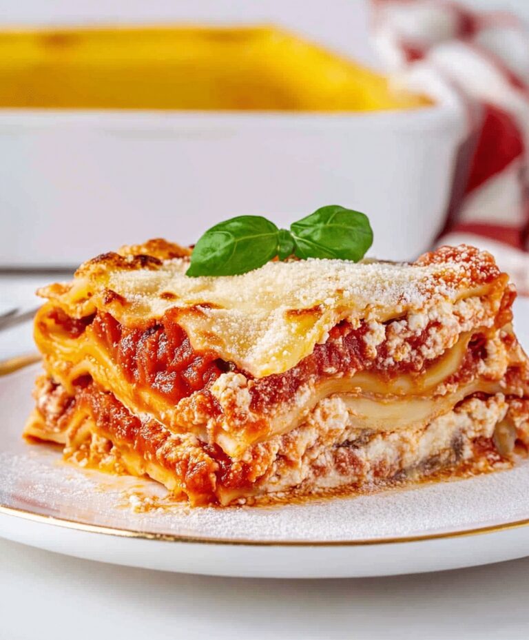 Million Dollar Lasagna Recipe