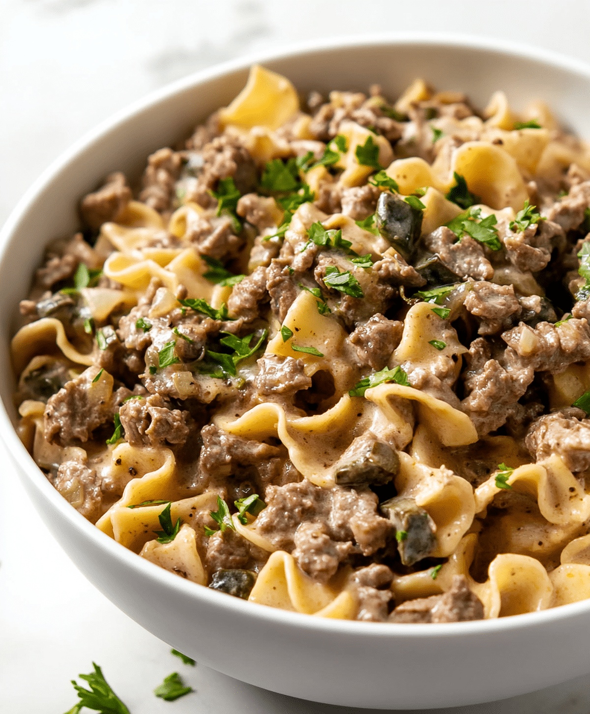 Easy Ground Beef Stroganoff Recipe