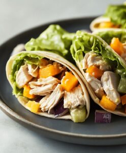 Asian Chicken Salad Wrap Recipe