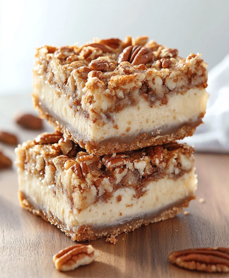 Irresistible Pecan Pie Cheesecake Bars Recipe
