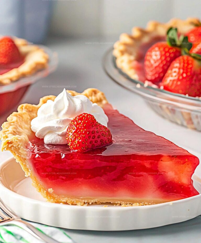 Creamy Fresh Strawberry Pie Recipe